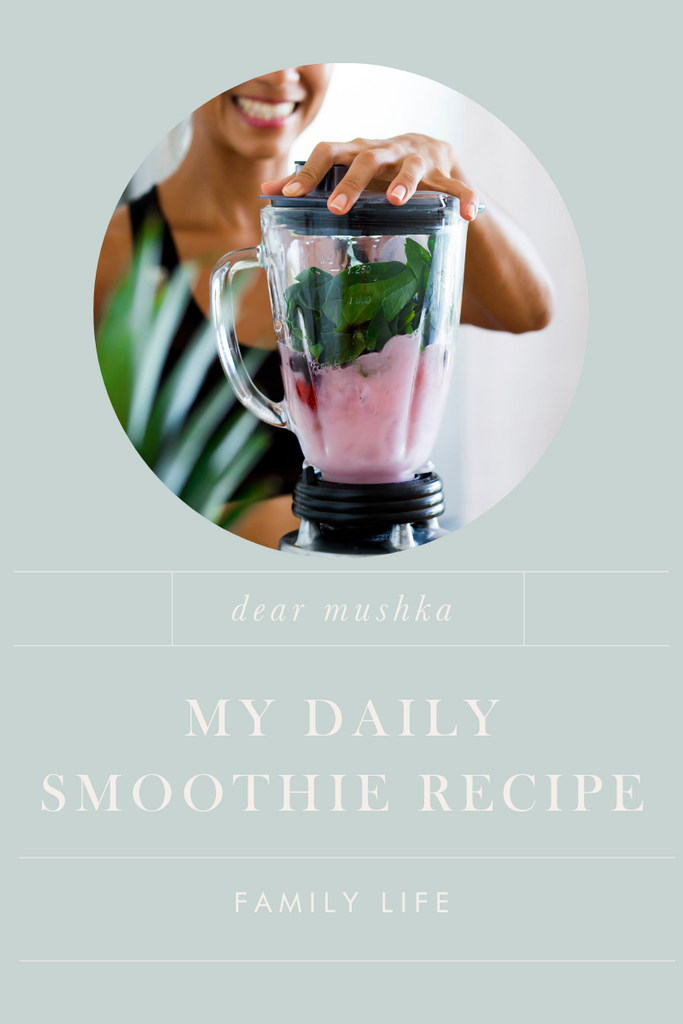 My Daily Smoothie Recipe