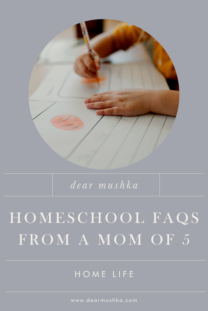 Homeschooling FAQs From a Mom of 5