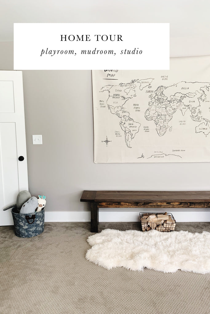 Home Tour: Playroom, Mudroom, and Studio