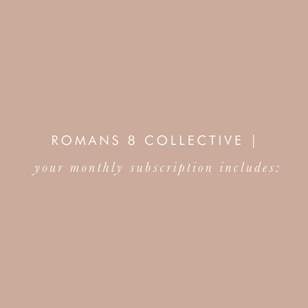 Romans 8 Memorization Collective | Subscription | Month 1
