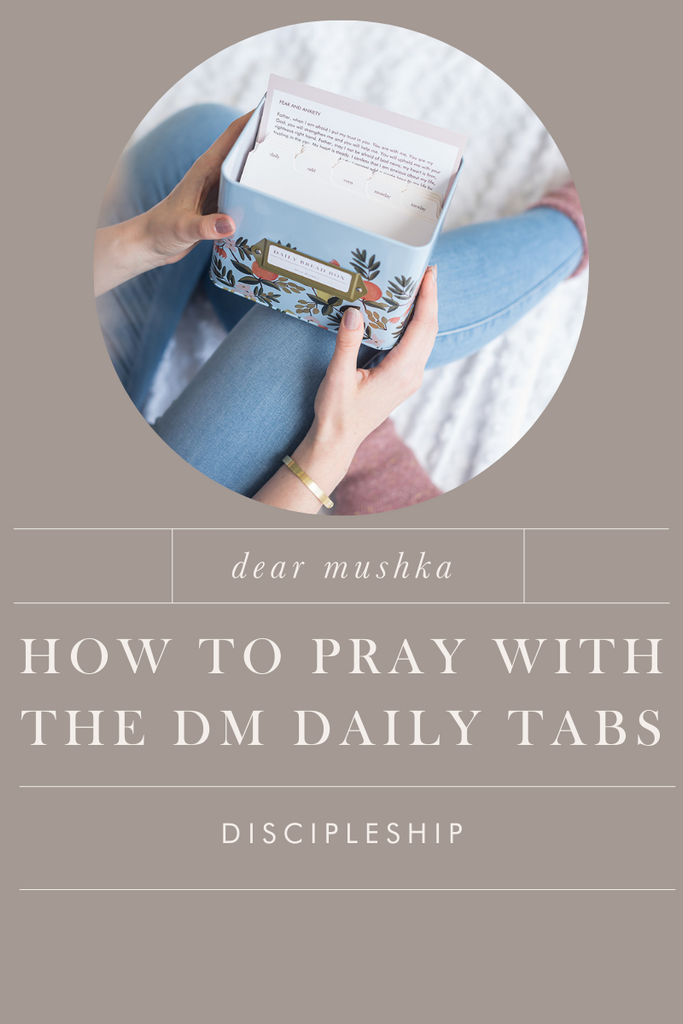 How to Pray with the Verse Memorization Tabs