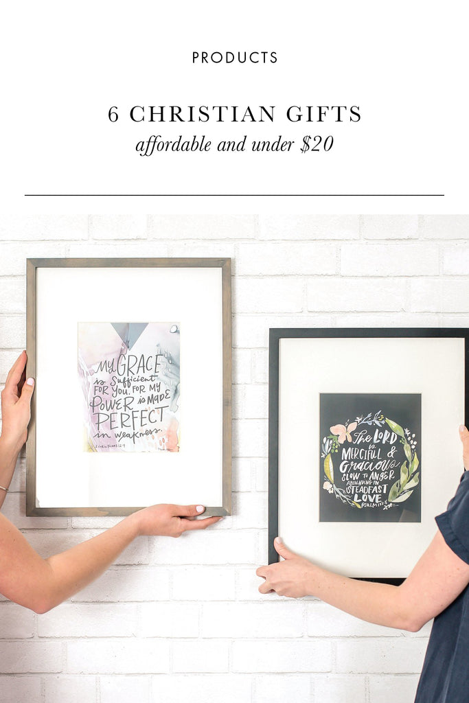 6 Christian Gifts Ideas Under $20