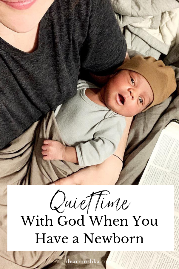 Quiet Time as a Christian Mother with a Newborn