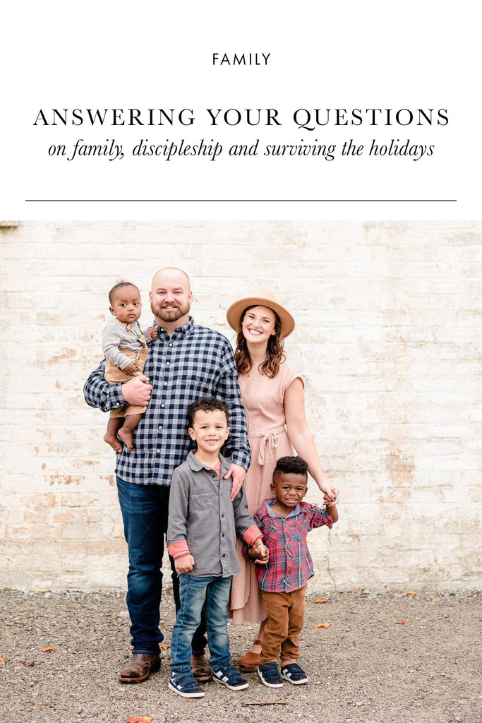 Katie and Robert Answer Your Questions on Family, Discipleship and the Busy Holiday Season