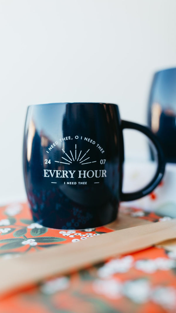 CLOSEOUT FINAL SALE I NEED THEE MUG · HYMN