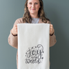JOY TO THE WORLD TEA TOWEL