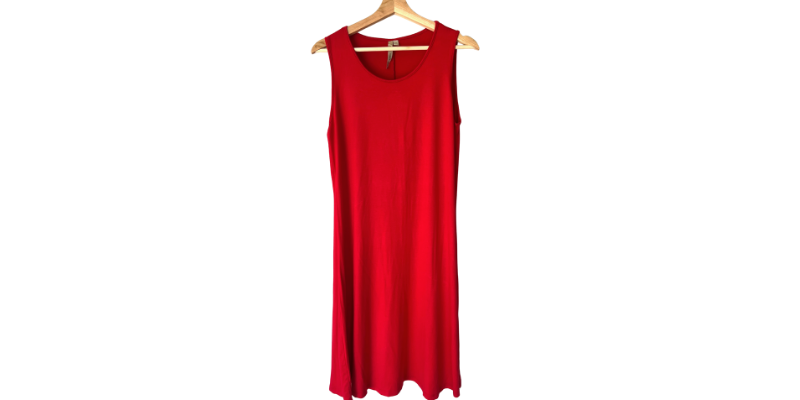 Size M | Comfy U.S.S Stretchy Red Dress