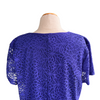 Size L | Chico's Easy Wear Periwinkle Stretch Lace Dress