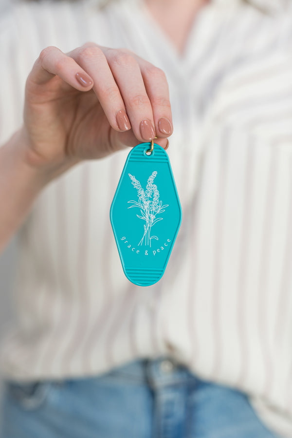 GRACE & PEACE KEYCHAIN · 1 CORINTHIANS 1:3
