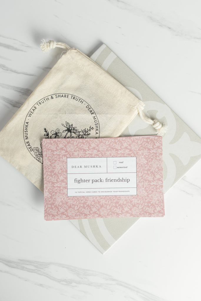 CLOSEOUT FINAL SALE FRIENDSHIP FIGHTER PACK · SCRIPTURE SET