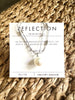 REFLECTION NECKLACE · PROVERBS 27:19