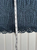 Size 10P | Sharagano Navy Stretch Lace Dress