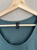 Size Medium | Stella Carakasi 3/4 Teal Top