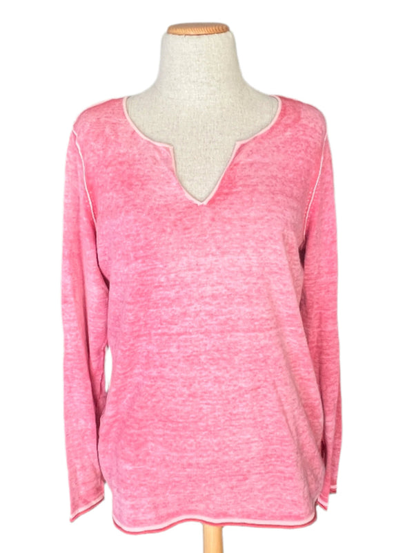 Tommy Bahama Pink Long Sleeve Top