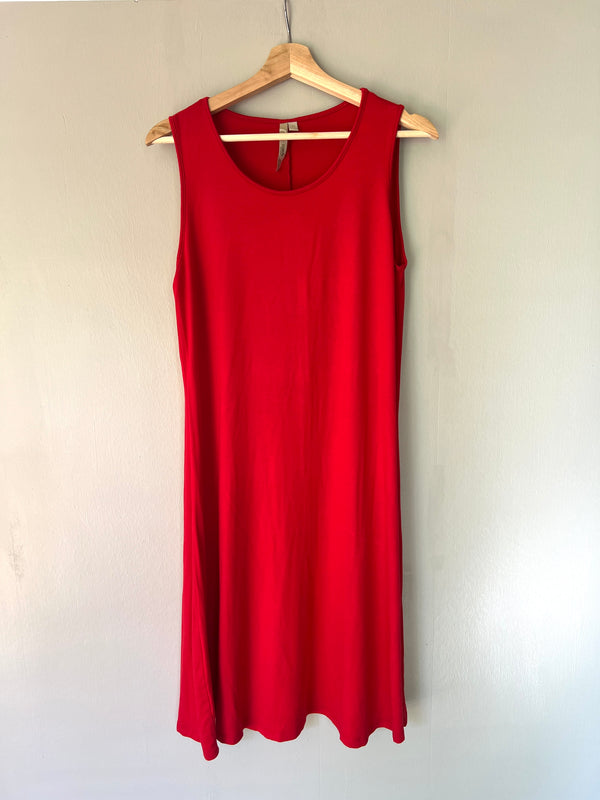 Size M | Comfy U.S.S Stretchy Red Dress