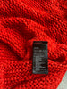 Size Medium | HM Cherry Red Open Weave Sweater