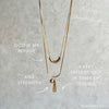 REFUGE AND STRENGTH NECKLACE · PSALM 46:1