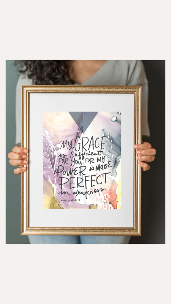 CLOSEOUT FINAL SALE 2 CORINTHIANS 12:9 · PRINT