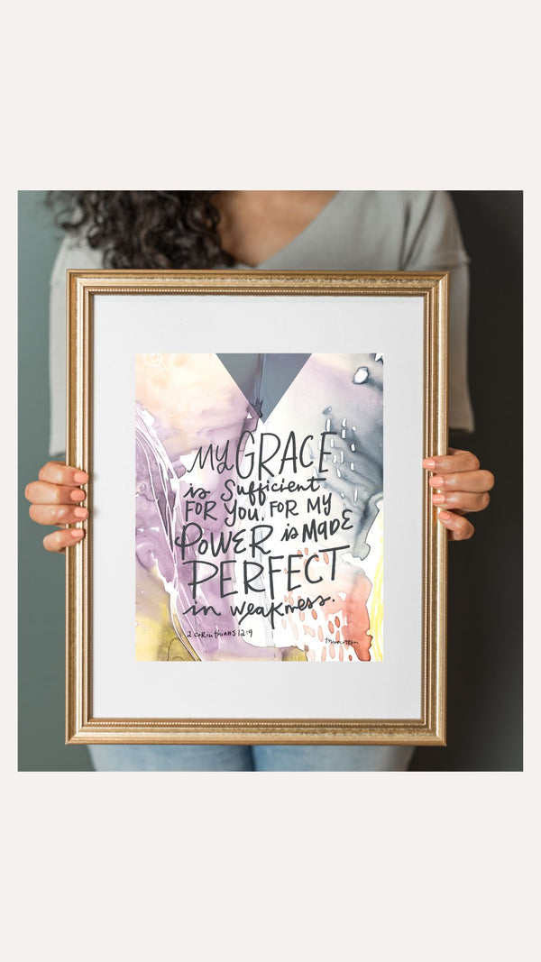 CLOSEOUT FINAL SALE 2 CORINTHIANS 12:9 · PRINT