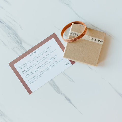 CLOSEOUT FINAL SALE MATTHEW 6 MEMORIZATION BRACELET