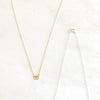 Silver and gold chain necklaces with clasps