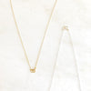 Silver and gold chain necklaces with clasps