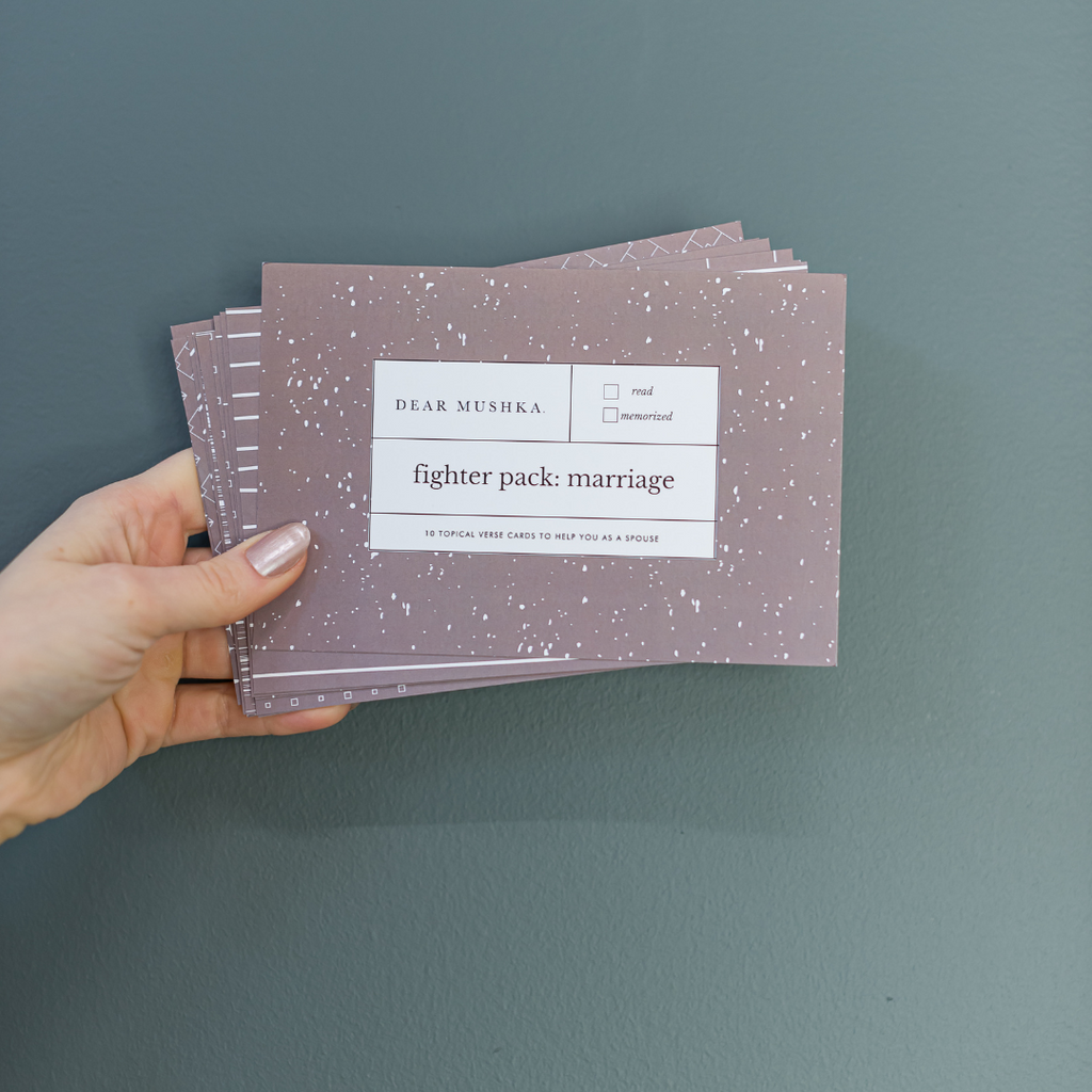 MARRIAGE FIGHTER PACK · PRAYER & SCRIPTURE SET