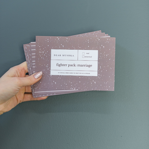 MARRIAGE FIGHTER PACK · PRAYER & SCRIPTURE SET
