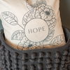 HOPE PILLOW COVER · 1 PETER 1:3