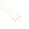 Three Quiver gold arrow necklaces