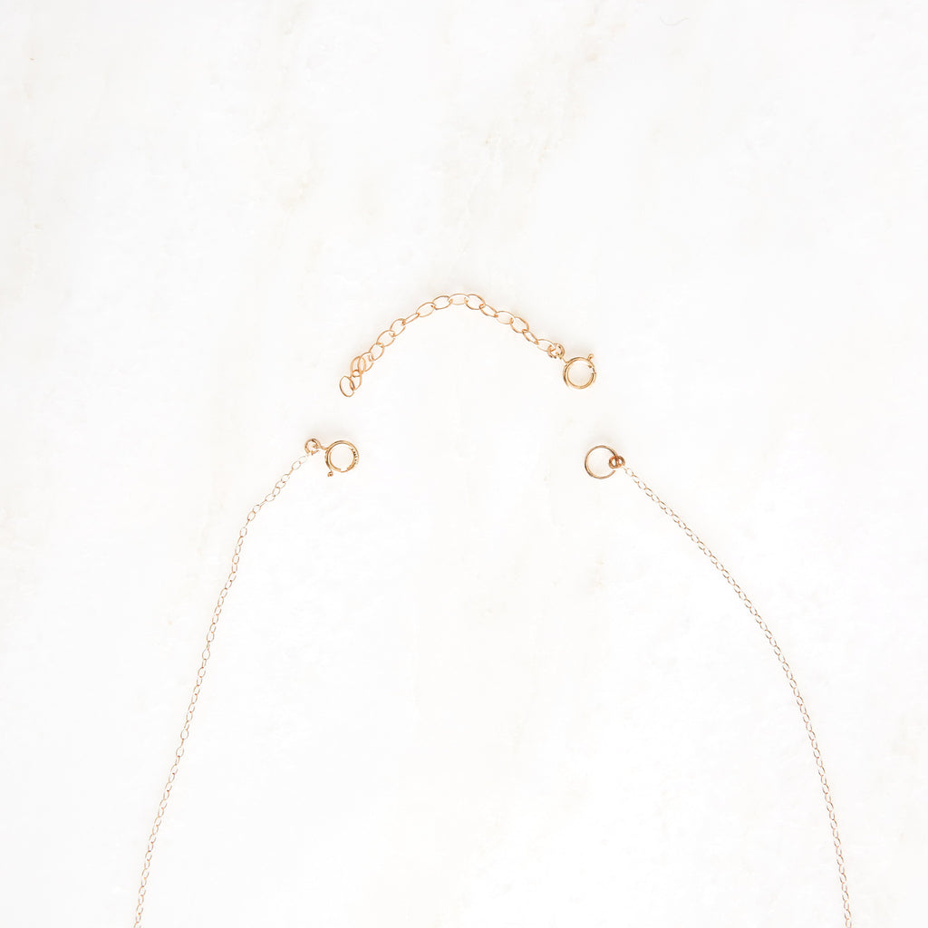 Chain Extender 2 Inch 14K Rose Gold Necklace