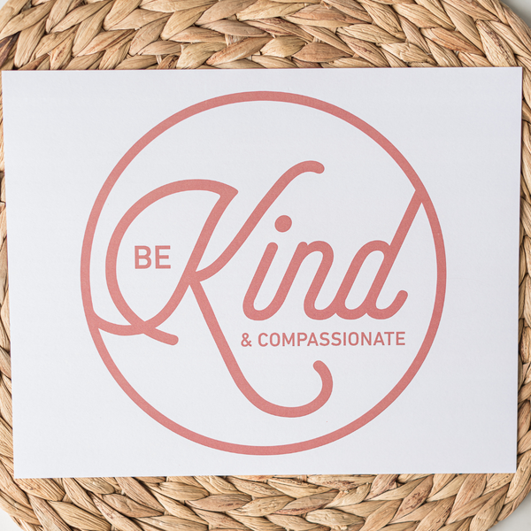BE KIND ART PRINT