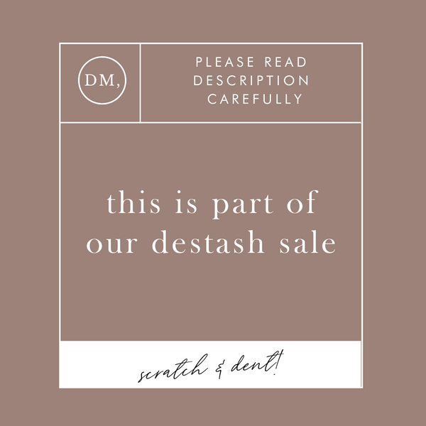 DESTASH! PARALLEL · PSALM 16:11 | FINAL SALE