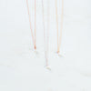 Genuine pearl necklaces in gold, silver, and rose gold