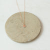 Silver and rose gold mixed metal Good Thing necklace