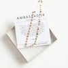 Ambassador necklace and verse card