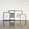 Framed Dear Mushka art prints