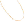 Twinkle gold chain necklace