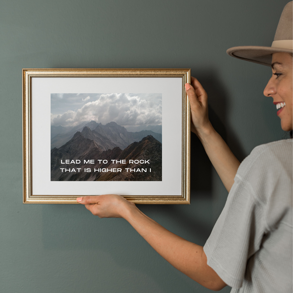 CLOSEOUT FINAL SALE PSALM 61 ART PRINTS